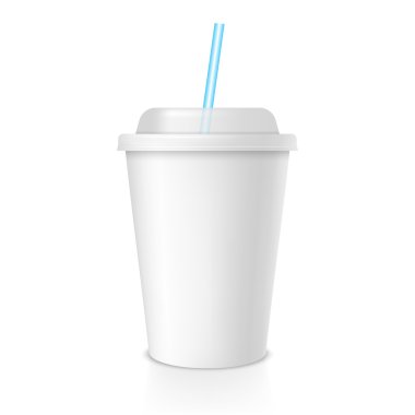 Beyaz kahve Kupası. mock-up marka