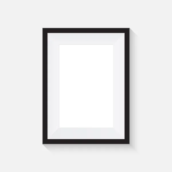 Gerçekçi resim çerçeve mockup. vektör sanat çerçeve mockup