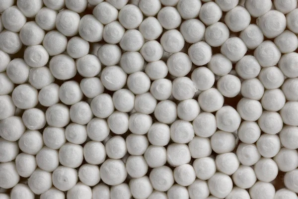 Beyaz Pamuklu Pamuk İpuçlarının Macro Arkaplanı. Yüksek kalite fotoğraf