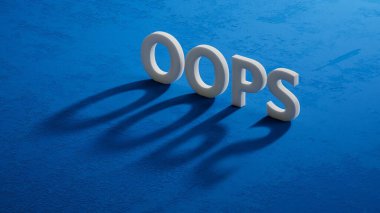 3D Charcaters 'ın iş dünyasının gölgesi. 3D Charcaters' ın gölgesine yakın çekim. İş Konsepti 3D yorumlama..