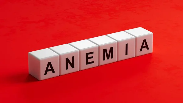 Anemi - ahşap 3D biçimlendirme metni.