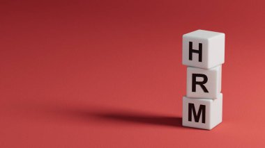 Ahşap elementler ve hrm metin. Finansal, pazarlama. Ahşap unsurları kapatın.,