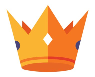 Kralın kraliyet marka kimliği veya oyun ve lüks iş için kraliyet logo vektör çizimi