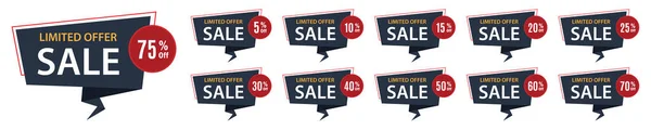 Çeşitli indirim yüzdelerine sahip sınırlı bir satış etiketi, özel anlaşmalar ve mevsimsel promosyonlar için ideal