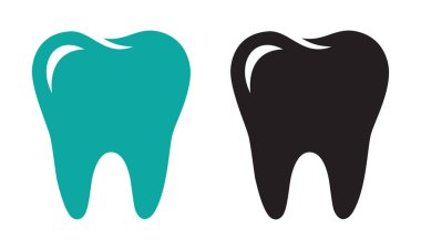 Diş logosu çizimi, diş hijyeni ve bakım sembolü, diş kliniği logosu, diş sağlığı ve diş hekimliği için mükemmel.