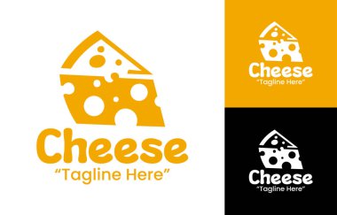Üst düzey süt ürünleri üreticileri ve peynir odaklı özel işletmeler için üretilmiş cesur kaliteli peynir markası logosu..
