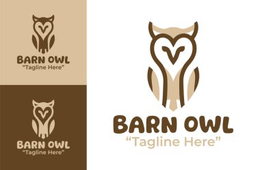 Bu modern minimalist ambar baykuşu logosu doğa, eğitim ve vahşi yaşam kullanımı için profesyonel markalaşmayı destekler..