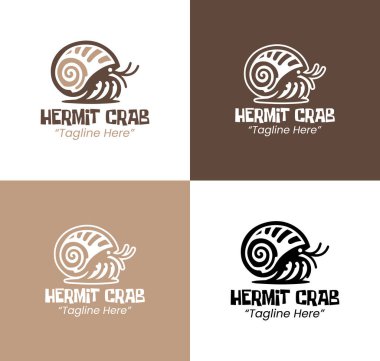 Deniz işletmeleri ve sahil topluluklarının markalaşması için ayırt edici bir Münzevi Yengeç logosu olarak tasarlandı..