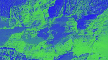 Mavi yeşil soyut arkaplan, canlı doku yüzeyi