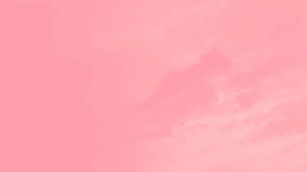 淡淡的粉色天空背景 云雾朦胧 — 图库照片