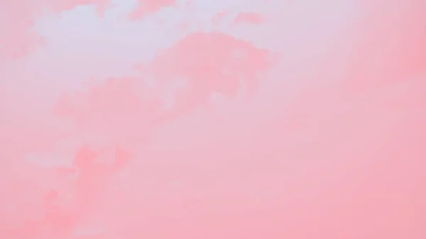 Абстрактний Пастельний Рожевий Акварельний Фон Неба Розмитими Хмарами — стокове фото