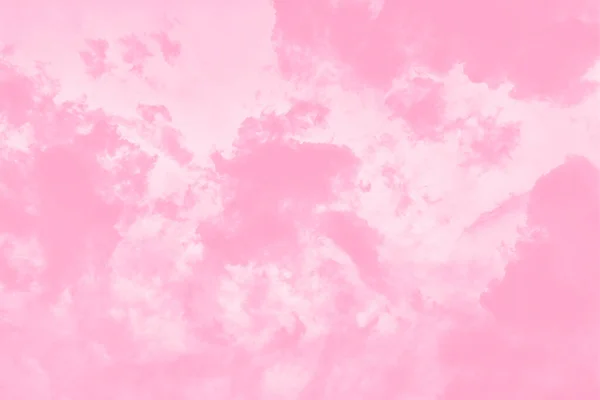 Bulanık bulutlu Pastel pembe suluboya gökyüzü arkaplanı
