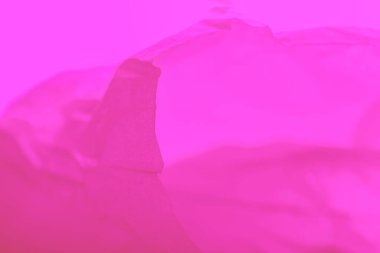 Pembe morumsu gradyan soyut arkaplan, yumuşak ambalaj kağıdı. Parlak morumsu arkaplan