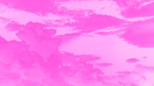 Fuchsia Färg Abstrakt Bakgrund Fantastisk Himmel Panorama — Stockfoto