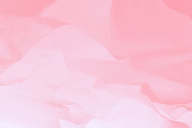 Dalgalı pembe kumaş, ışık soyut bulanık arkaplan