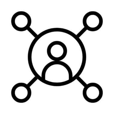 vektör ağ simgesi çizimi