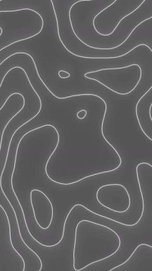 koyu gri arkaplan, topocontour çizgilerinin topografik haritası