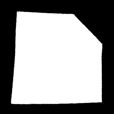 Gölgeli boş siyah kağıt