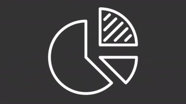 Katı biçimde pasta diyagramı simgesi