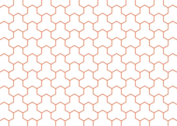 3d kırmızı ve beyaz çokgen küp desenli arka plan. Vektör illüstrasyonu.