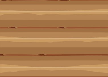 Tahta kalaslar pürüzsüz. Düz biçimde kahverengi ahşap desen vektör çizimi.