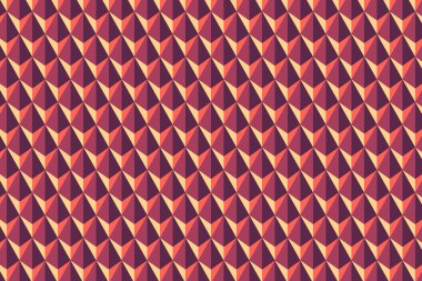 Origami Altıgen Doku Çokrenkli Ölçekleri