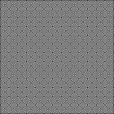 Yuvalanmış kareli geometrik optik illüzyon deseni