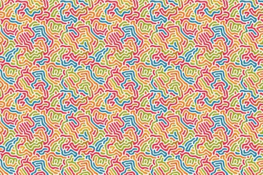 Renkli görünüm vektör arkaplanı