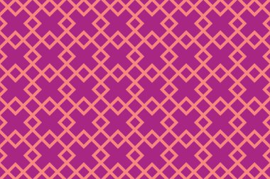 Geometrik iç içe geçmiş örülmüş kareler pürüzsüz desen vektör sanatı