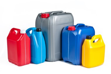 Makine yağı için plastik kutu 