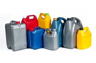 Makine yağı için plastik kutu 