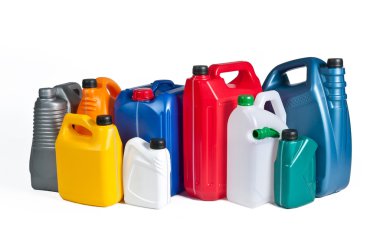 Makine yağı için plastik kutu 