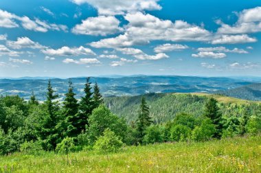 Güzel Dağlar Manzarası 