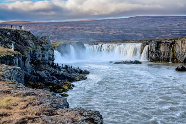 Gooafoss Şelalesi, İzlanda - 14 Ekim 2025