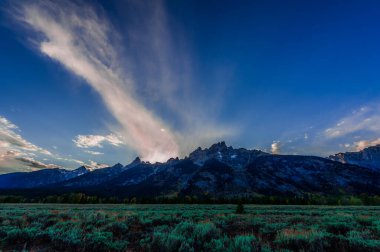 Grand Teton Ulusal Parkı, Wyoming.