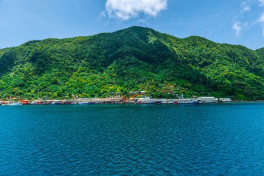 Pago Pago, Amerikan Samoası, 10 Şubat 2016: Liman Sahnesi -