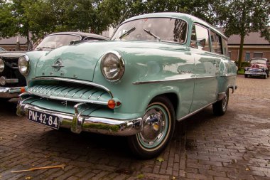 Bu parça sadece editörler için. Fotoğraf 21 Temmuz 2024 'te Hollanda' nın Zelhem kentinde halka açık bir eski zaman olayında çekildi..