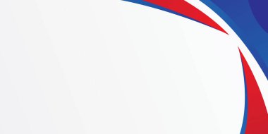 Soyut kırmızı mavi iş afişi gri arkaplan