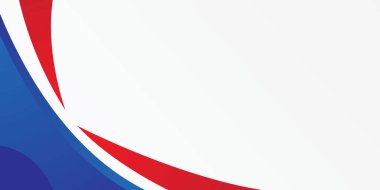 Kırmızı mavi soyut iş afişi arkaplanı