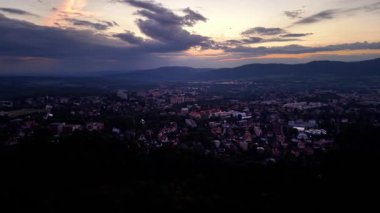 Güzel gün batımı manzarası