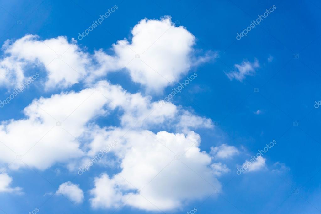 blue sky with cloud closeup Blue sky with clouds background.