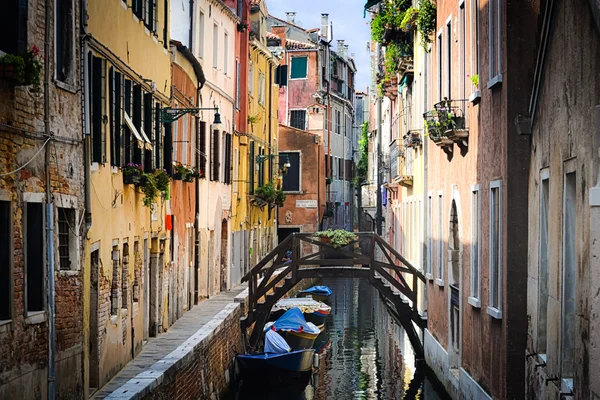 Küçük kanalda Venezia, İtalya