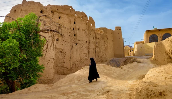 Hicap İran köyün kadında — Stok fotoğraf