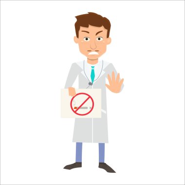 Doktor hiçbir belirti göstermiyor.