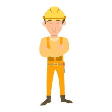 Çizgi film dizaynı beyazın üzerinde