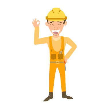 Çizgi film yapımcısının vektör çizimi