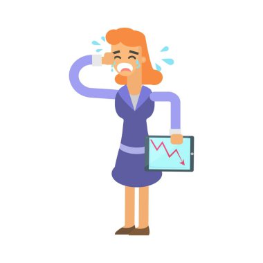 Baş ağrısı ve baş ağrısı olan stresli iş kadını