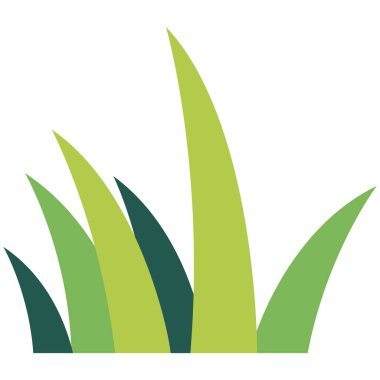 2B soyut yeşil çimen bıçakları, farklı tonlarda, ekolojik dekorasyon için mükemmel, manzara arka planları, doğal sahneler, ve yaratıcı tasarım projeleri.