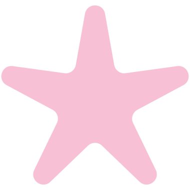 Donut, çiçek, yıldız ve yaratıcı tasarım projeleri için mükemmel desenler içeren sevimli pembe ve mor şekilli 2D pastel koleksiyonu.