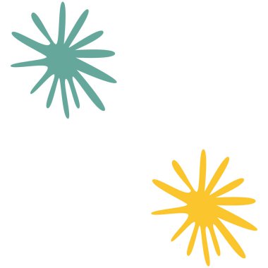 2B dizayn, deniz mavisi ve altın çiçekleri, çiçek ve doğadan esinlenilmiş projeler için mükemmel, zengin ve zarif bir renk kombinasyonu sunuyor..